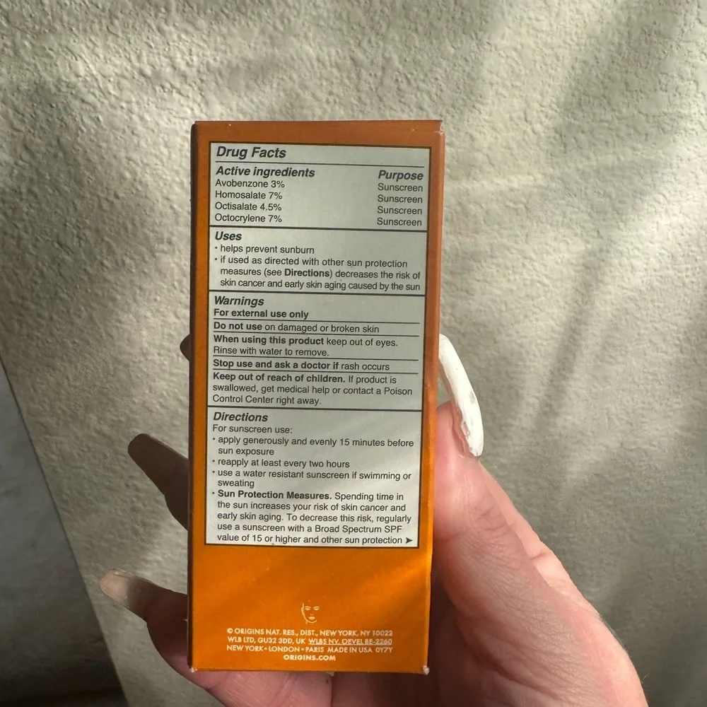 Origins Ginzing Daily Moisturizer SPF 30 1.7fl  NIB